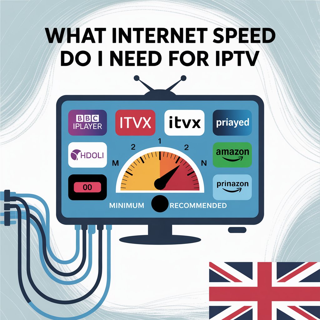 what internet speed do i need for iptv